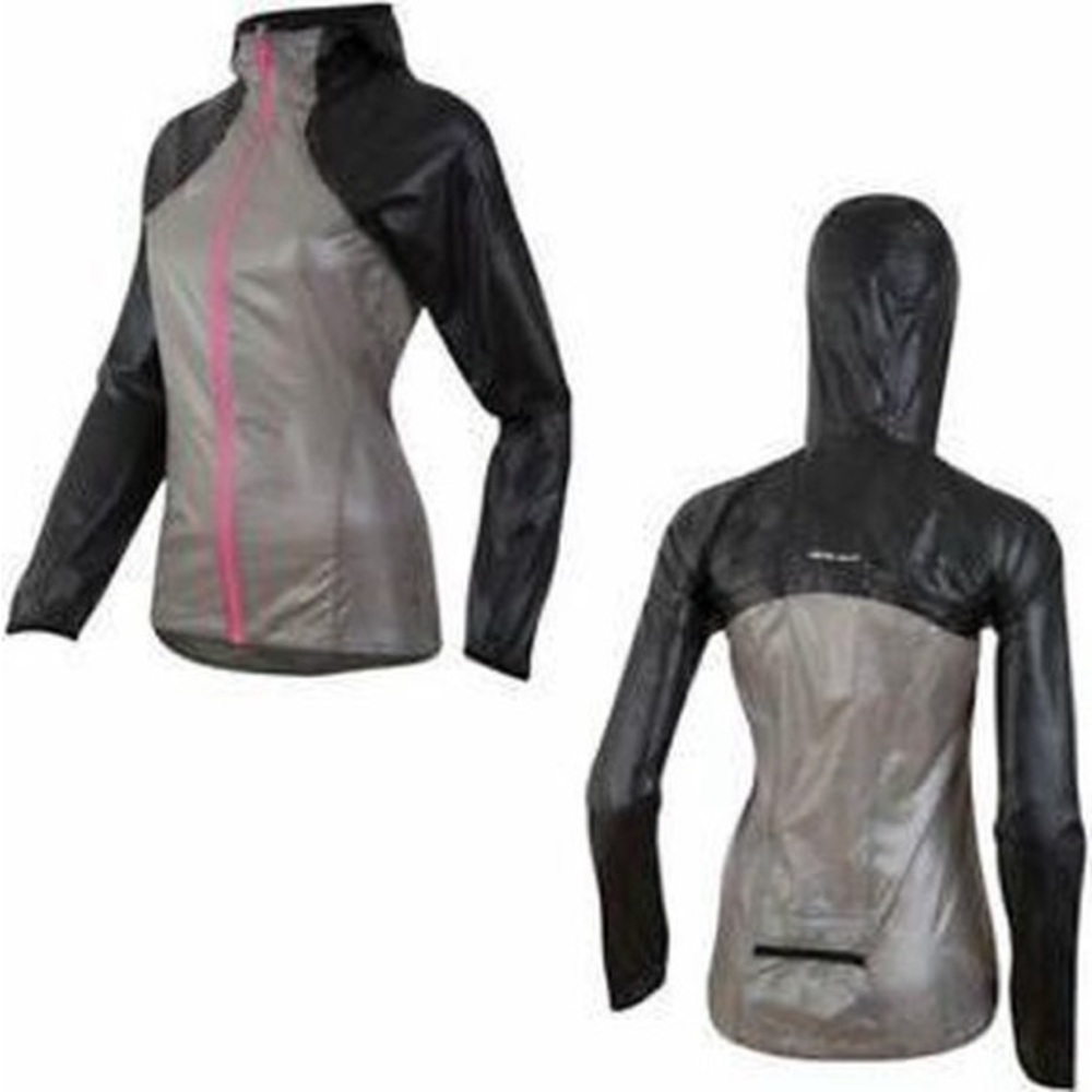 Pearl Izumi womens W PURSUIT BARRIER LT HOODY BRAND NEW XL jacket black gray